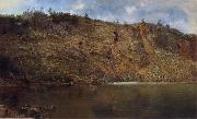 Homer Dodge Martin The Iron Mine,Port Henry oil painting